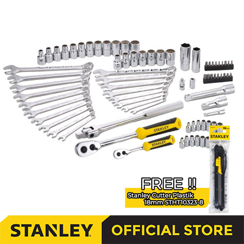 Stanley Mechanical Tool & Wrench Set 79 pcs STMT82780-LA