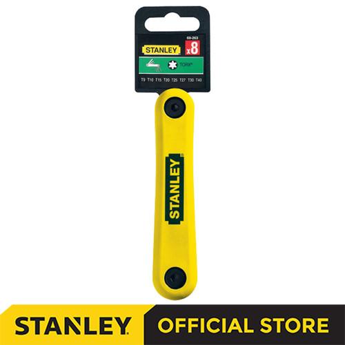 Stanley Folding Torx Key Set / Kunci Torx 8 Pcs 69-263