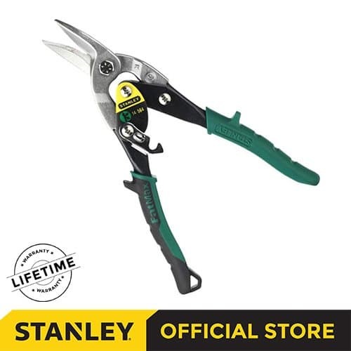 Stanley Max Steel Aviation Snips Right / Gunting Plat 250mm 14-564-22