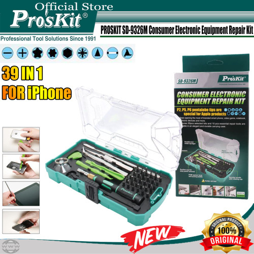 PROSKIT Obeng Set PRO'SKIT SD-9326M For Electronic Repair ORIGINAL