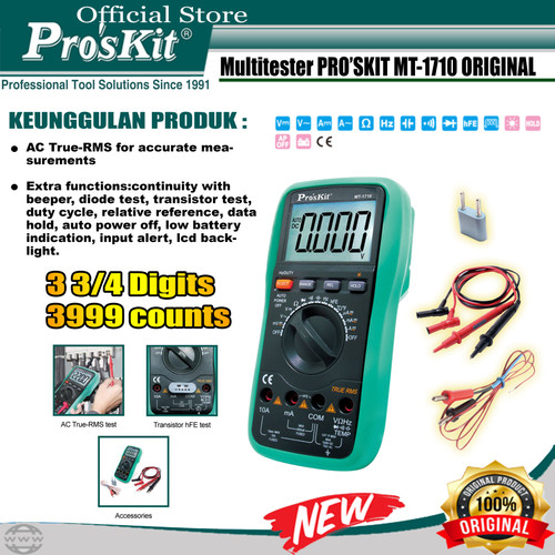 PROSKIT Multitester PRO'SKIT MT-1710 ORIGINAL