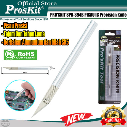 Proskit Pisau IC Pro'skit 8PK-394B Pisau Ukir Knife Stencil Original