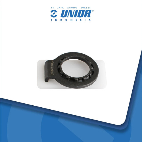 UNIOR 2 in 1 pocket spoke and cassette lockring tool - 1669/4