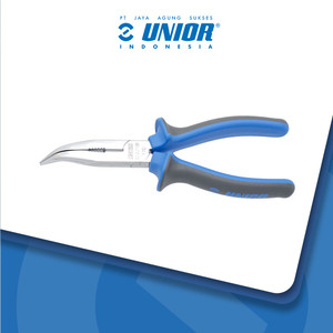 UNIOR Long nose pliers, bent - 512/1BI