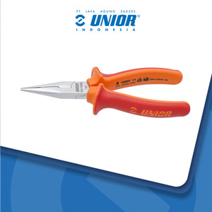 UNIOR Long nose pliers with side cutter - 506/1VDEBI