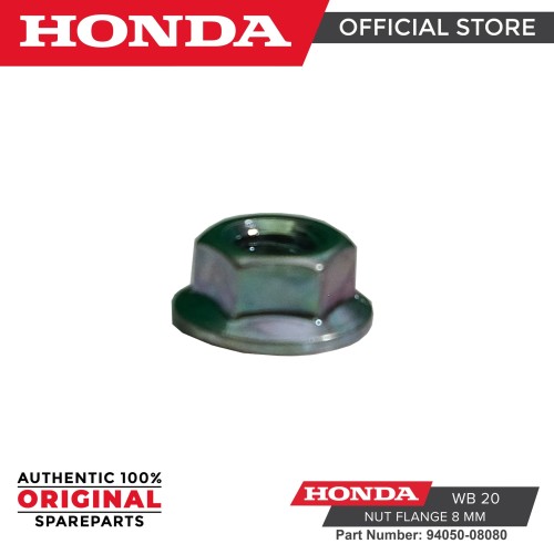 Honda WB 20 Pompa Air Nut Flange 8MM