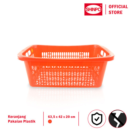 SHINPO Futura Keranjang Pakaian Plastik 1 Pcs Bahan Tebal SPO-SIP-216