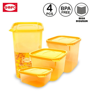 SHINPO Toples Plastik 4 Pcs S / M / L / XL Boccadillo 4X-SPO-SIP-304