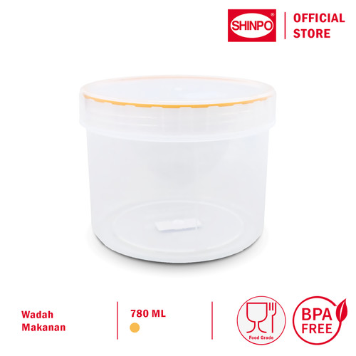 SHINPO Toples Plastik Ukuran L 780 ML Tempat Cemilan SPO-SIP-351L