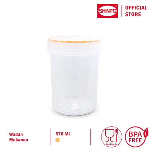 SHINPO Toples Plastik Ukuran M 820 ML Tempat Cemilan SPO-SIP-352M