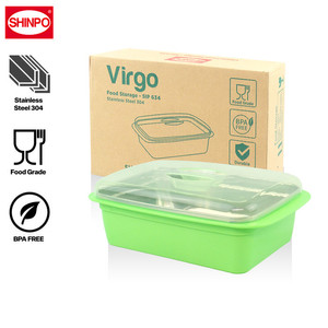 SHINPO Tempat Penyimpanan Makanan Stainless Steel Virgo SPO-SIP-634