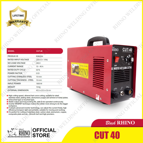 MESIN RHINO CUT 40