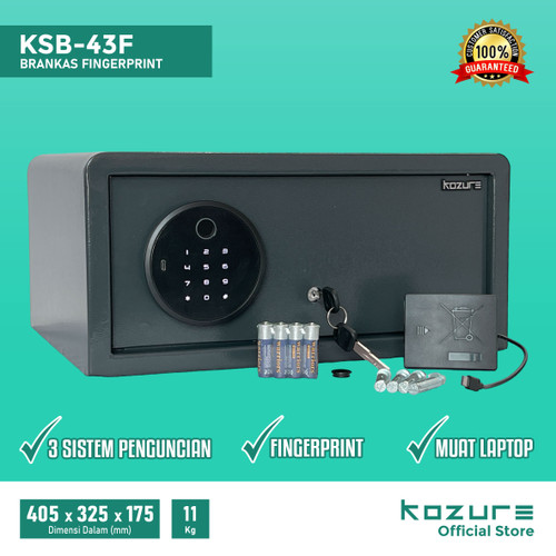 BRANKAS DIGITAL Kozure KSB 43F FINGERPRINT ESafeBox Brankas Sidik Jari