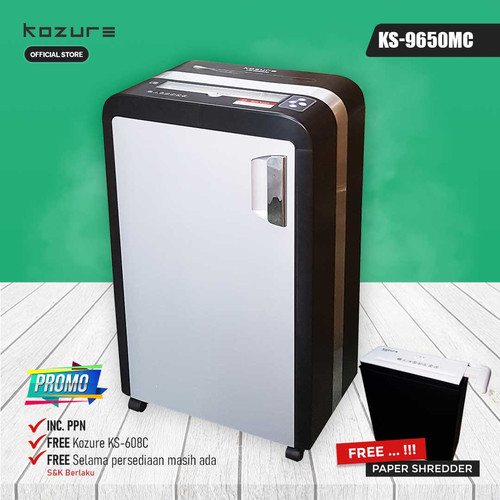 PAPER SHREDDER Kozure KS-9650 MC Mesin Penghancur Kertas Micro Cut