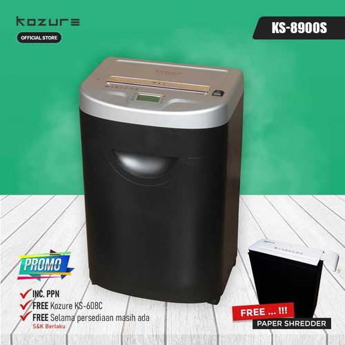 PAPER SHREDDER Kozure KS-8900 S Mesin Penghancur Kertas Strip Cut