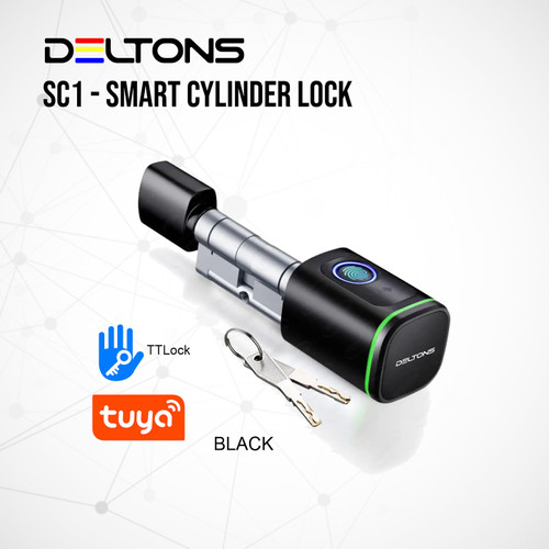 Smart Cylinder Lock Deltons SC1 Tuya TTLock APP Door Lock