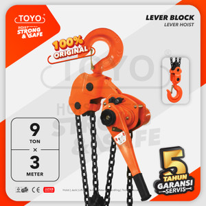 Lever Block / Lever Hoist 9 Ton x 3 Meter TOYO