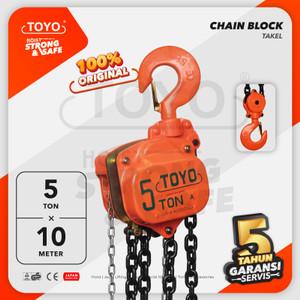 Chain Block / Takel 5 Ton x 10 Meter TOYO