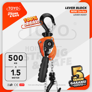 Mini Lever Block / Lever Hoist 500 Kg x 1.5 Meter TOYO