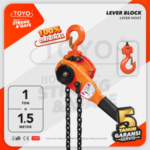 Lever Block / Lever Hoist 1 Ton x 1.5 Meter TOYO