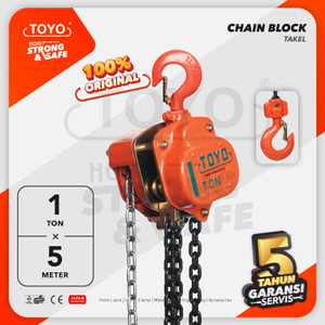 Chain Block / Takel 1 Ton x 5 Meter TOYO