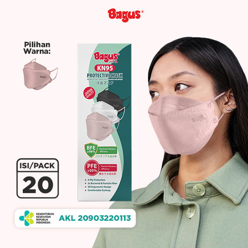 Bagus Surgical Mask Duckbill 20 pcs