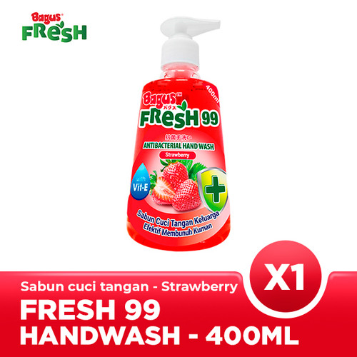 Bagus FRESH 99 Antibacterial Hand Wash Botol 400 ml