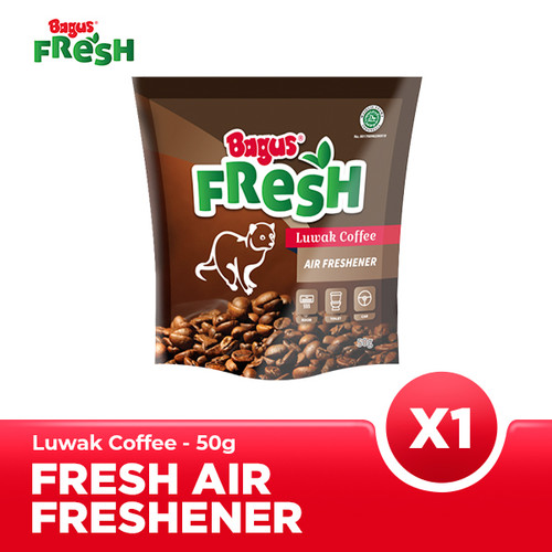 Bagus FRESH Air Freshener Pouch 50 g - Luwak Coffee