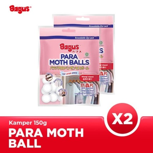 Twin Pack Bagus Para Moth Balls 150 gr