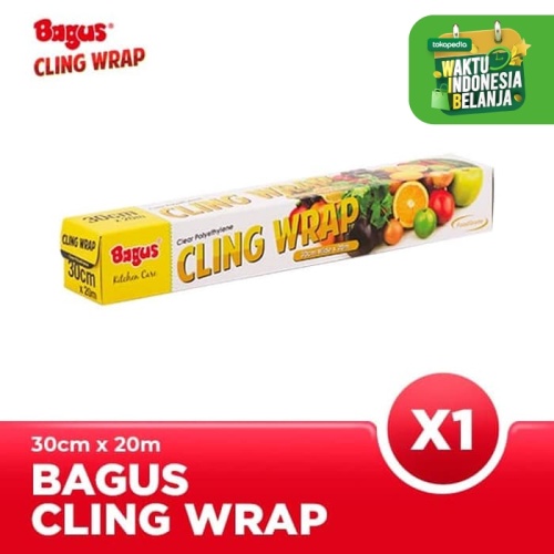 Bagus Cling Wrap Box (30 CM X 20 M) [Polyethylene / Non-PVC]