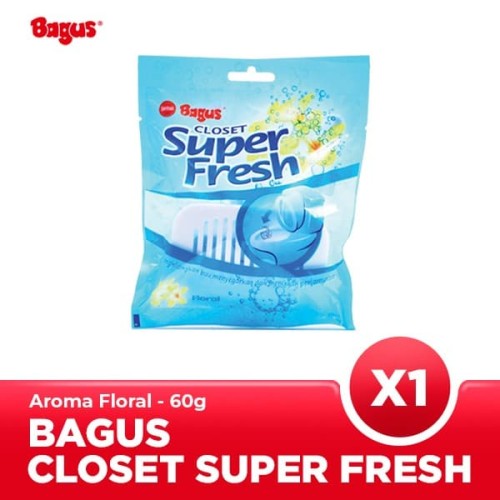 Bagus Closet Super Fresh Floral 60 gr