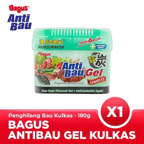 Bagus Anti Bau Gel Lemari Es 180 gr