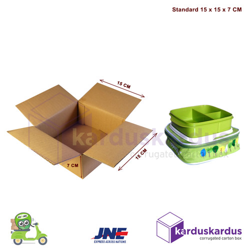 KARDUS | BOX | KARTON PACKING ( 15 x 15 x 7 )