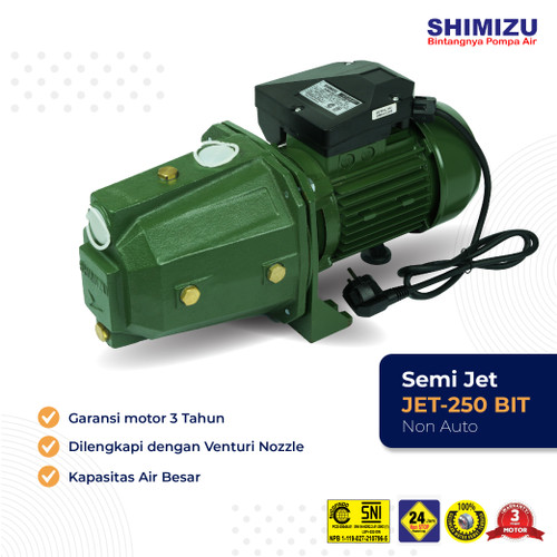 Shimizu Water Pump JET-250 BIT