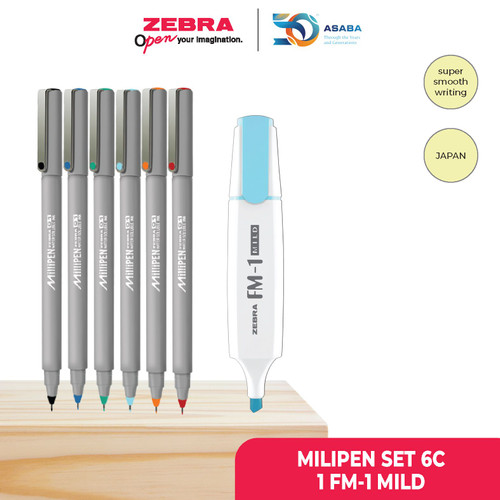 Zebra Paket Alat Tulis Milipen/ Stationery Set