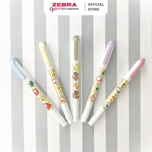 Highlighter Pen/Spidol Penanda Warna Zebra MILDLINER GOOD LUCK Series