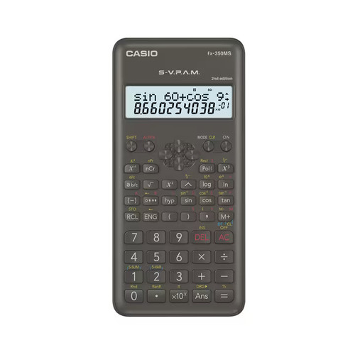 Kalkulator Sekolah/Kuliah Scientifix Casio FX-350MS 2nd Edition