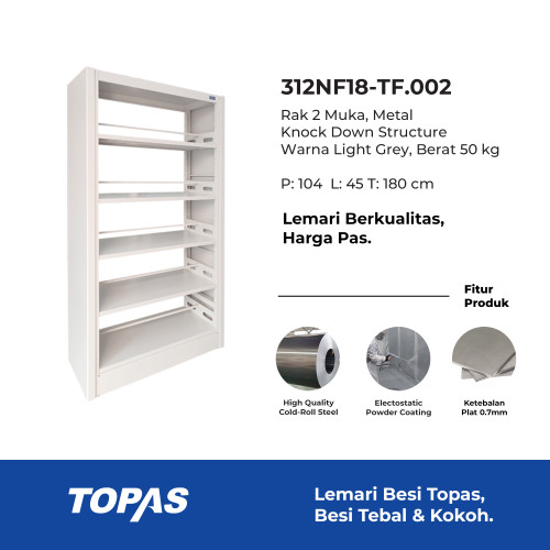 TOPAS NEW TWO SIDE SHELF CABINET