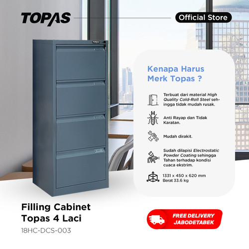 Filing Cabinet Topas 4 Laci DCS-003