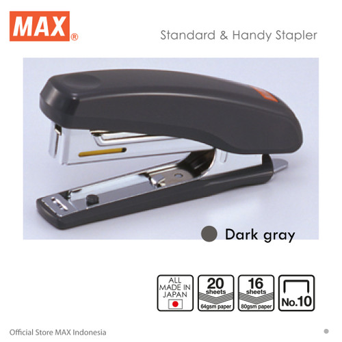 Stapler Max HD 10 NX - Dark Gray