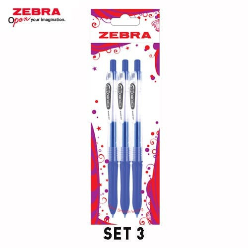 ZEBRA KOKORO GEL 05 BLUE SET 3