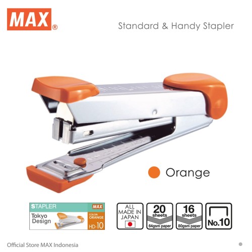 MAX Stapler HD-10 Orange