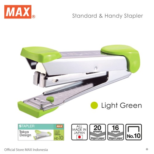 MAX Stapler HD-10 Light Green