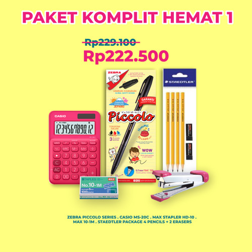 Paket Stationary Hemat1- #dirumahaja