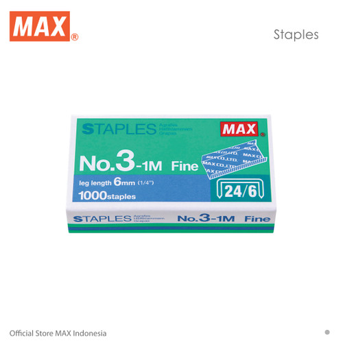 MAX Isi Staples No.3-1M (PACK)