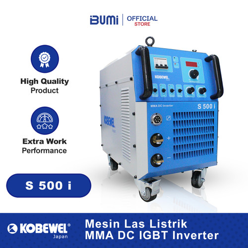 Mesin Las SMAW / MMA DC IGBT Inverter S Series 3 P - Kobewel S 500 i