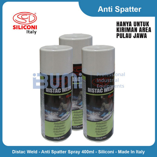 Distac Weld - Anti Spatter Spray 400ml - Siliconi - Made In Italy