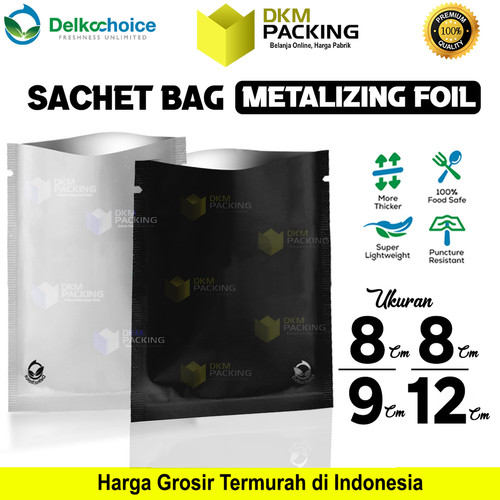 Kemasan Sachet Bag PREMIUM Metalizing Foil FOOD GRADE Delkochoice