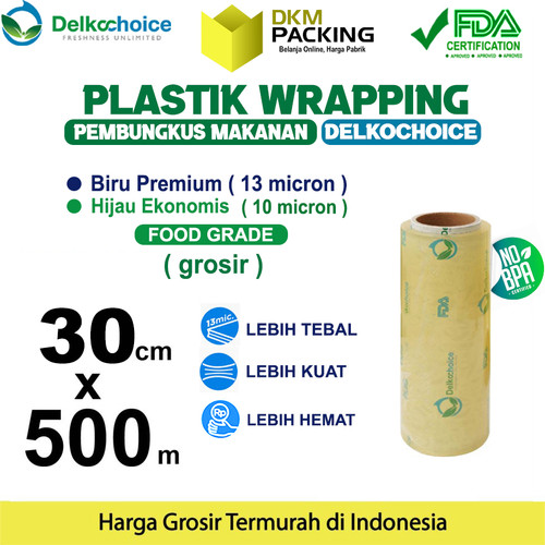 Plastik Cling Wrap 30cm x 500m FOOD GRADE Food Wrapping /SATUAN