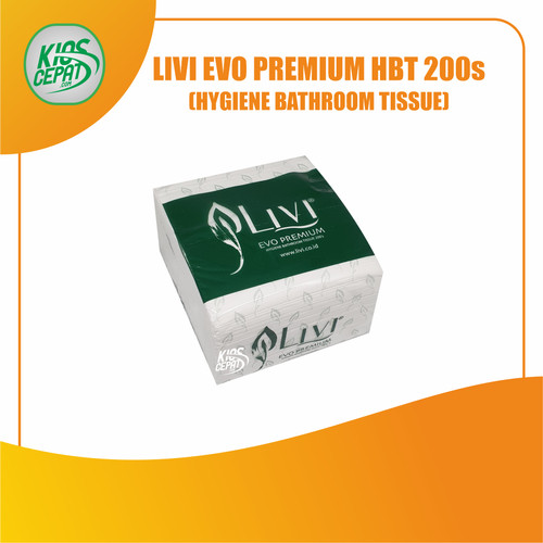 Tissue LIVI EVO PREMIUM HBT 200s (Hygiene Bathroom Tissue)